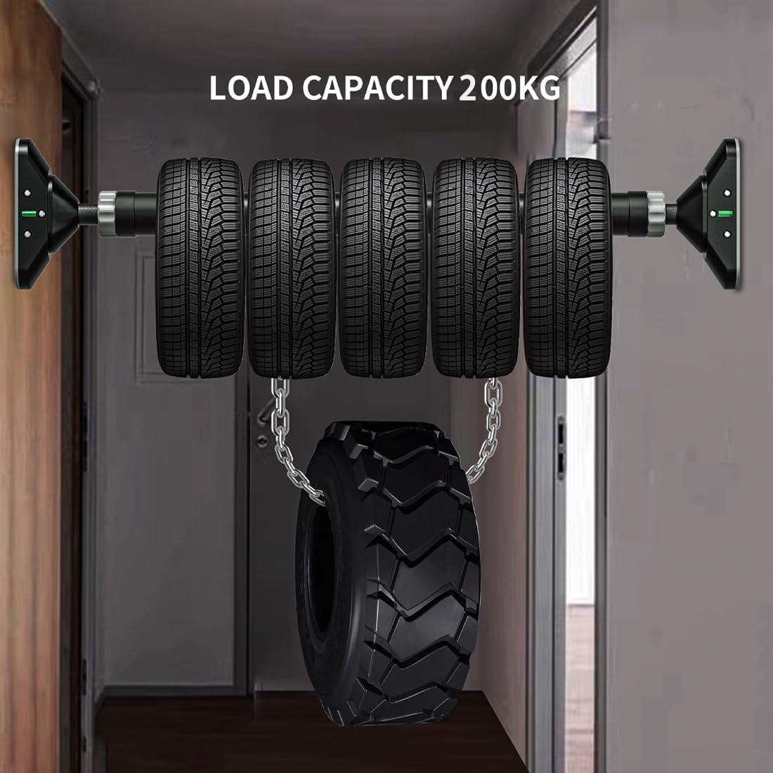PROIRON Door Pull Up Bar Doorway Frame Chin Up Bar from 28.3in-38.2in,No Screws,Home Gym Upper Body Workout Fitness Equipment,Exercise Hanging Bar Portable,Non-slip Secure Grip,440 LB - Image 6