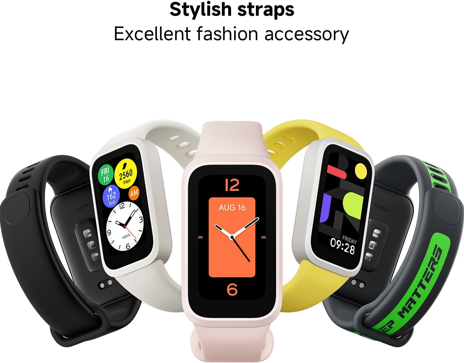 XIAOMI Smart Band 9 Active Global Version, 1.47'' 60Hz Display, 18-Day Battery, 5ATM Waterproof Fitness Tracker with All-Day Health Monitor, 50 Sports Modes (Black) - Image 7