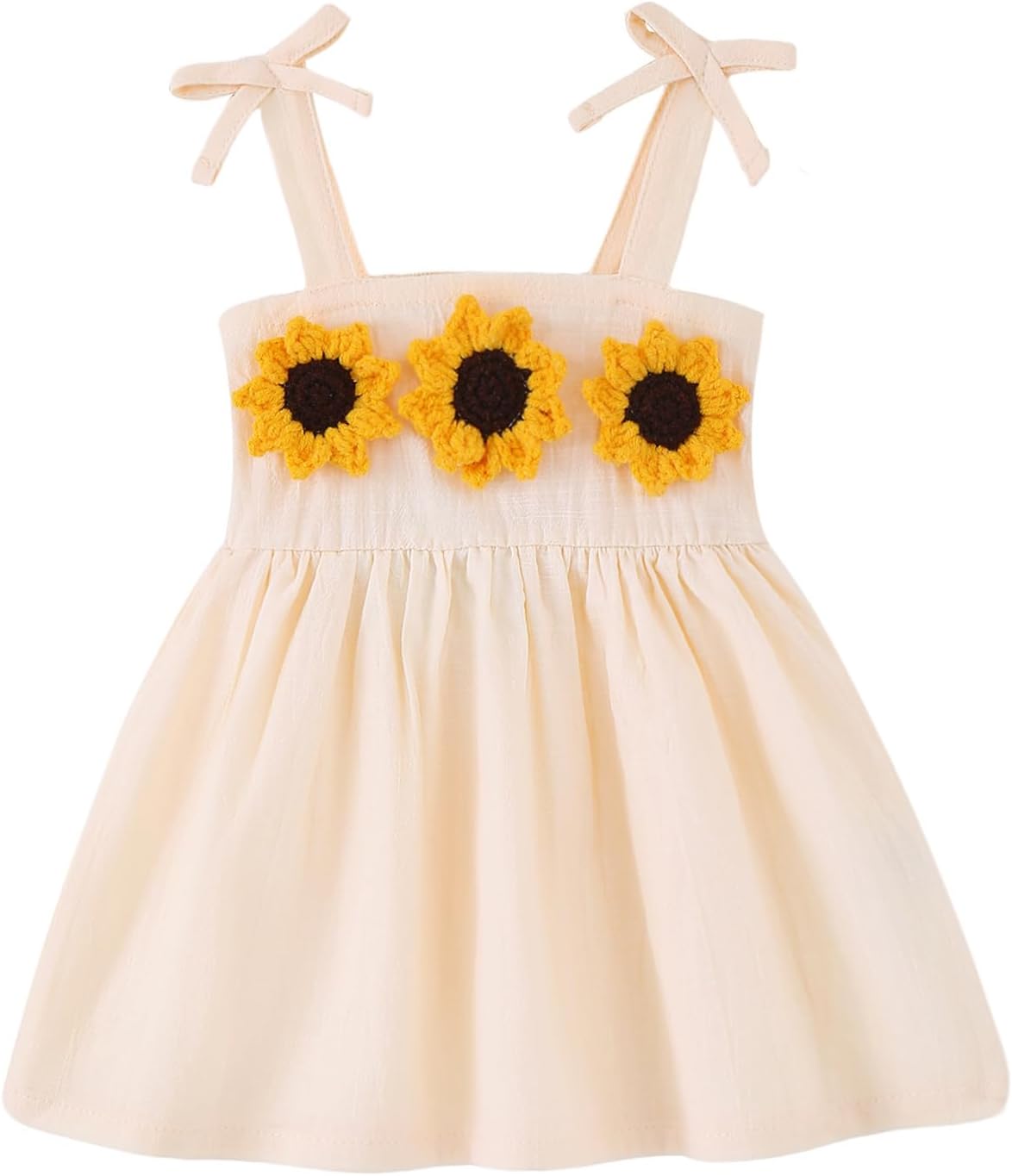 Toddler Baby Girl Dress Newborn Girl Dresses Infant Sleeveless Halter Sundress Baby Clothes for Girls 3M-3T