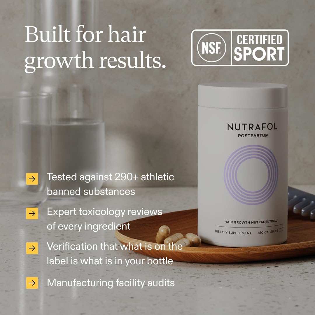 Nutrafol Postpartum Hair Growth Supplement - Image 11