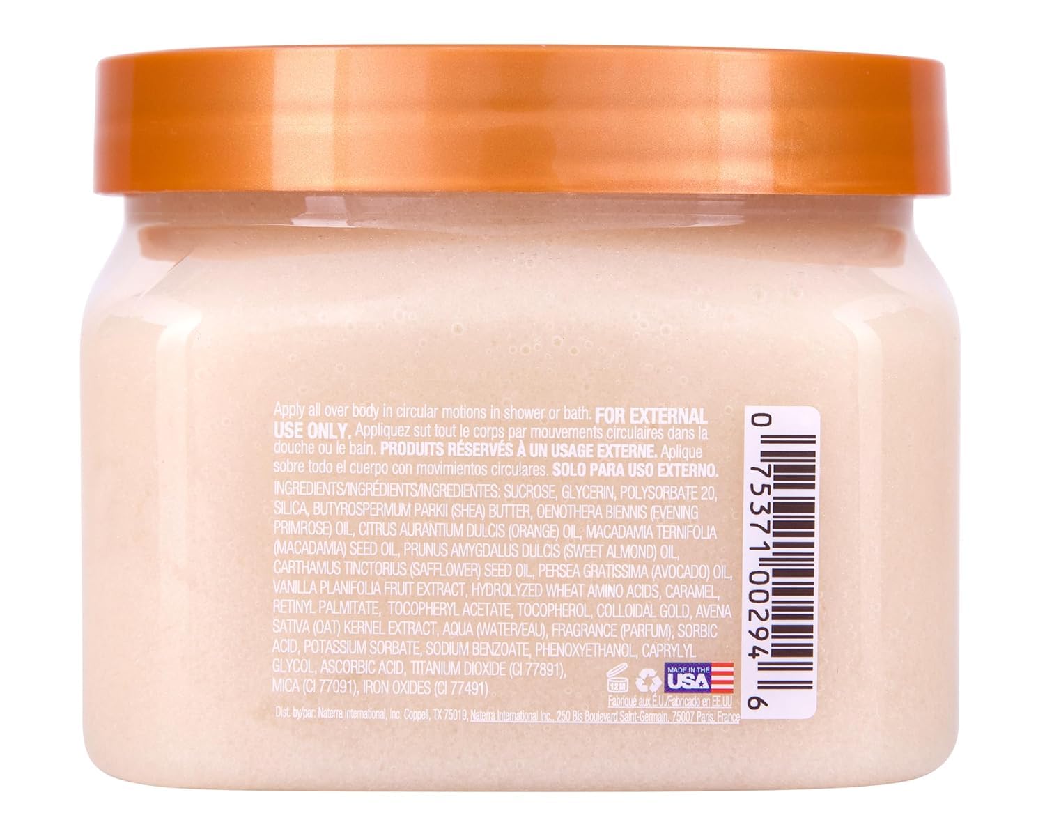 Tree Hut Vanilla Body Scrub, Exfoliating & Hydrating Sugar Scrub with Shea Butter & Essential Oils, Smooth Skin, Body Exfoliator For All Skin Types, Self Care Gifts for Women, Vegan, 18 Oz - Image 3