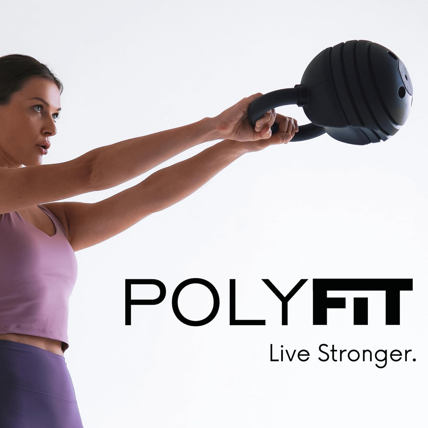 Polyfit Adjustable Kettlebell Set | 30/40/50 lbs | Kettlebell Weights for Home Gym - Image 6