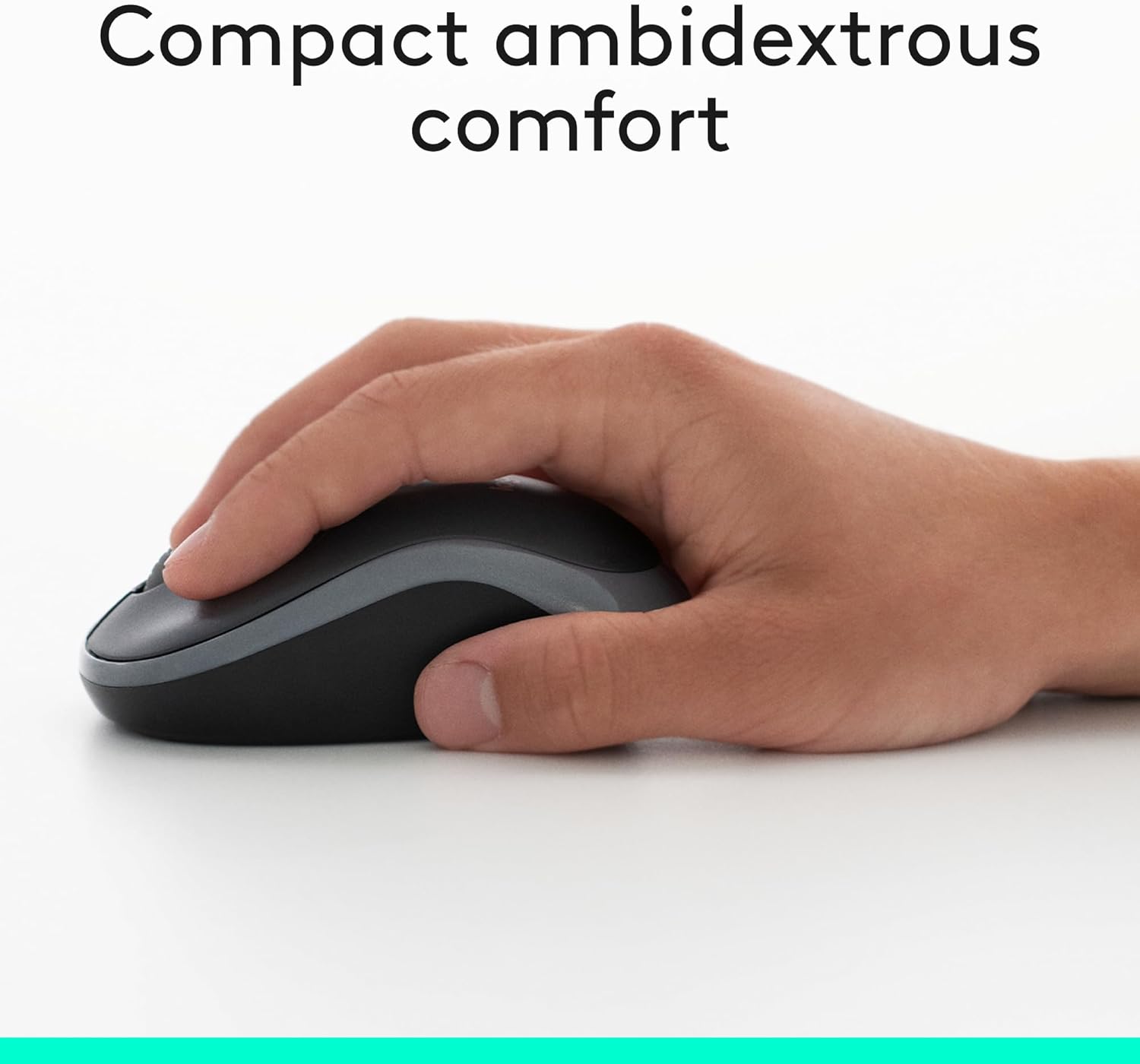 Logitech MK270 Wireless Keyboard and Mouse Combo for Windows, 2.4 GHz Wireless, Compact Mouse, 8 Multimedia and Shortcut Keys, 2-Year Battery Life, for PC, Laptop - Black - Image 3