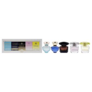 Versace Miniatures Collection by Versace for Women – 5 Pc Mini Gift Set