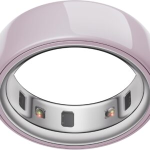 Oura Ring 4 – Ceramic Petal – Size 8 – Sleep, Activity, Women’s Health, AI Advisor, Up to 8 Days of Battery Life, Size Before You Buy, Android & iOS Compatible