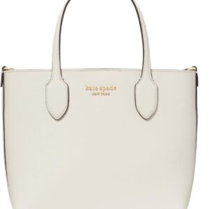 kate spade new york Medium Bleecker Saffiano Leather Crossbody, Parchment