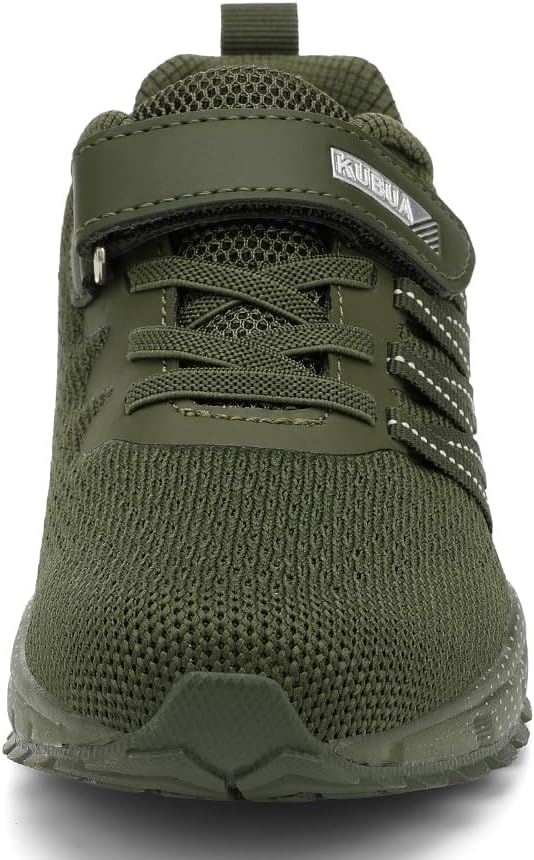 KUBUA Kids Sneakers for Boys Girls Running Tennis Shoes Lightweight Breathable Sport Athletic - Image 4