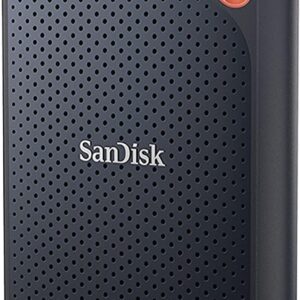 SANDISK 1TB Extreme Portable SSD (Old Model) – Up to 1050MB/s, USB-C, USB 3.2 Gen 2, IP65 Water and Dust Resistance, Updated Firmware – External Solid State Drive – SDSSDE61-1T00-G25