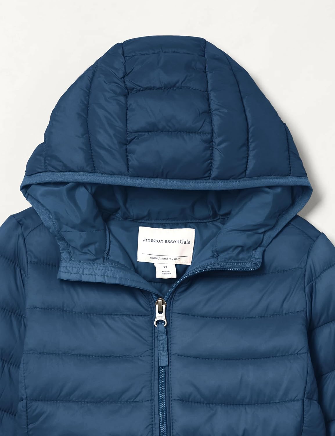 Amazon Essentials Boys and Toddlers' Lightweight Water-Resistant Packable Hooded Puffer Jacket, Insulated - Image 4
