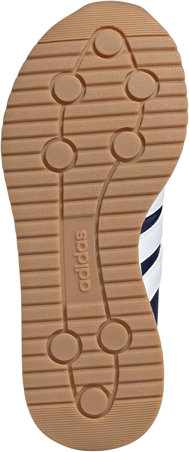 adidas Kids Girls Run 70S 2.0 Lace Up Sneakers Shoes Casual - White - Image 2