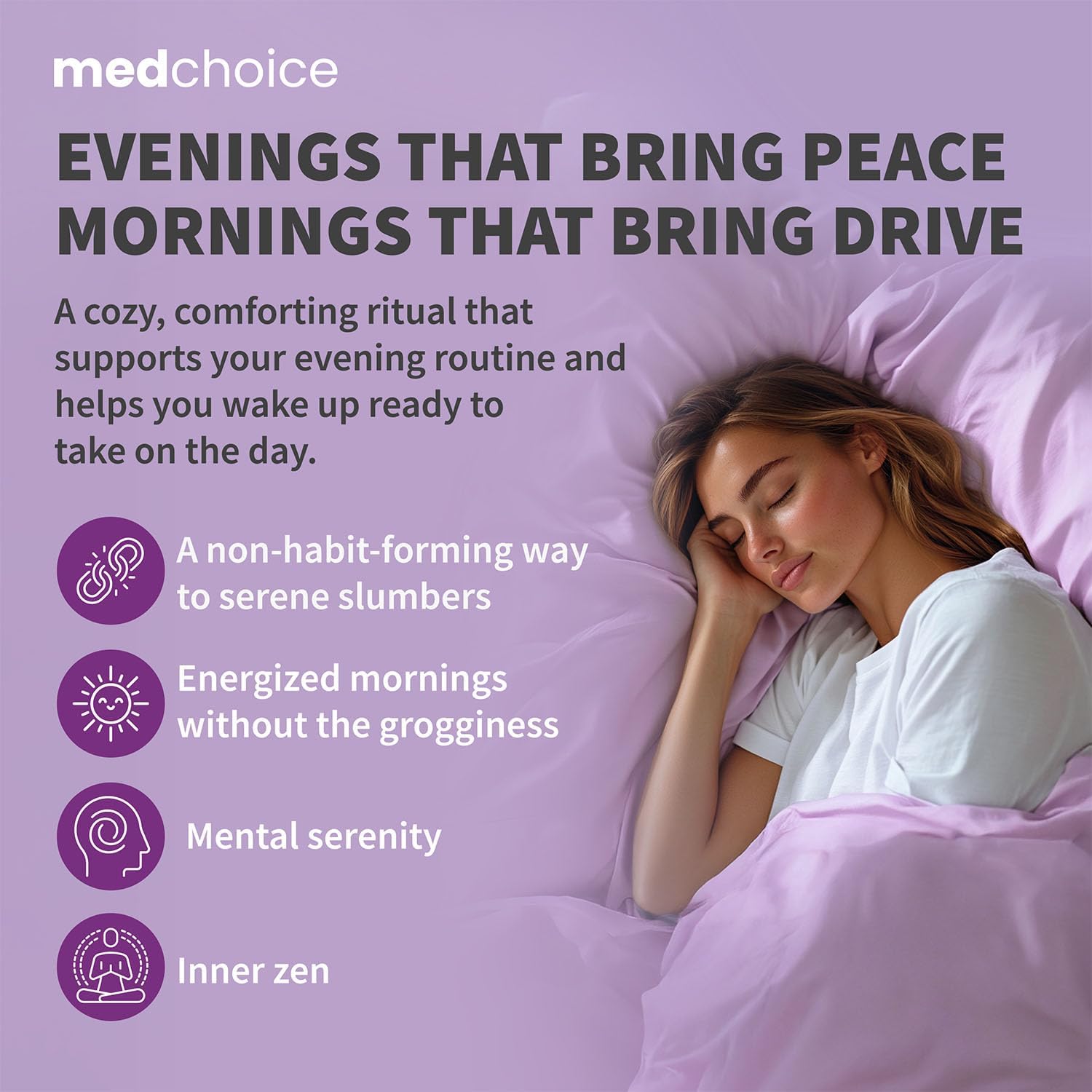 12-in-1 Melatonin Sleep Capsules - Natural Sleep Aids for Adults with Melatonin 5mg and Magnesium Glycinate 500mg, Sleep Aid with Ashwagandha, L Theanine, Valerian Root, GABA, 5-HTP (90ct, Pack of 1) - Image 4