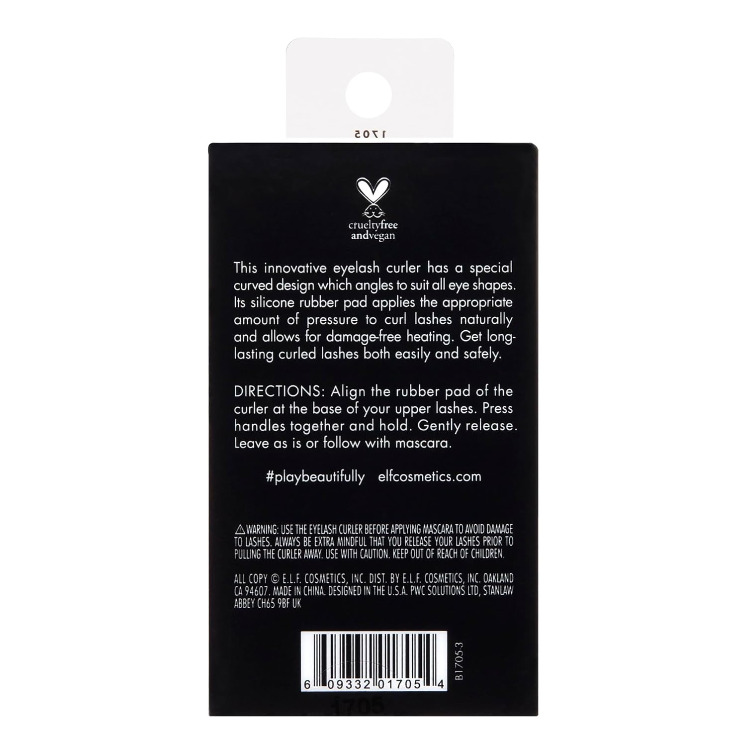 e.l.f. Eyelash Curler, Instantly Creates Long-Lasting Curled Lashes, Special Curved Design for All Eye Shapes, Vegan & Cruelty-Free - Image 4
