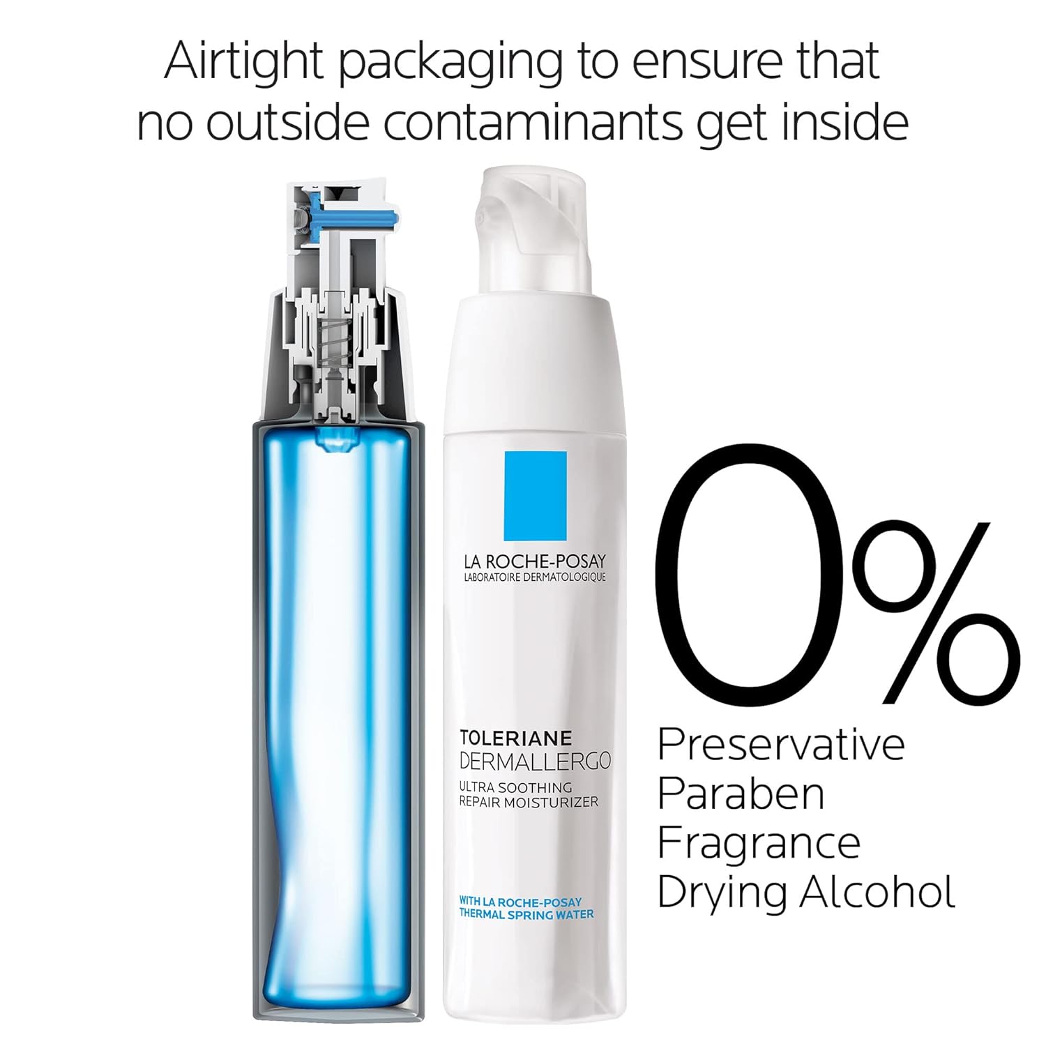 La Roche-Posay Toleriane Dermallergo Ultra Soothing Repair Face Moisturizer for Sensitive Skin, Gentle Moisturizing Face Cream for Dry Skin, Packaging May Vary, Formerly Toleriane Ultra - Image 6