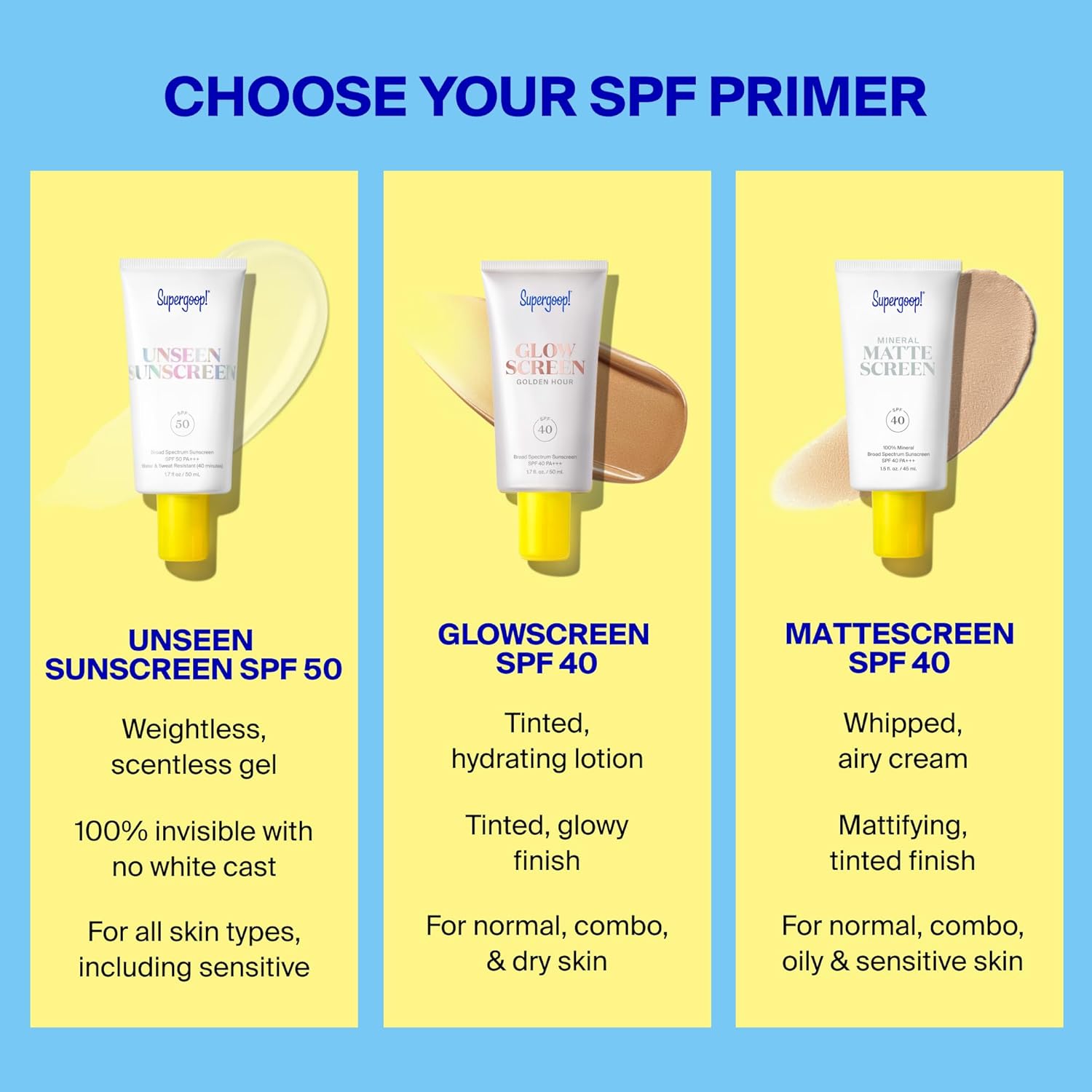 Supergoop! Unseen Sunscreen - Clear & Invisible Face Sunscreen + Broad Spectrum + Makeup-Gripping Primer - Weightless, Scentless, Oil Free - For All Skin Types & Tones - Image 13