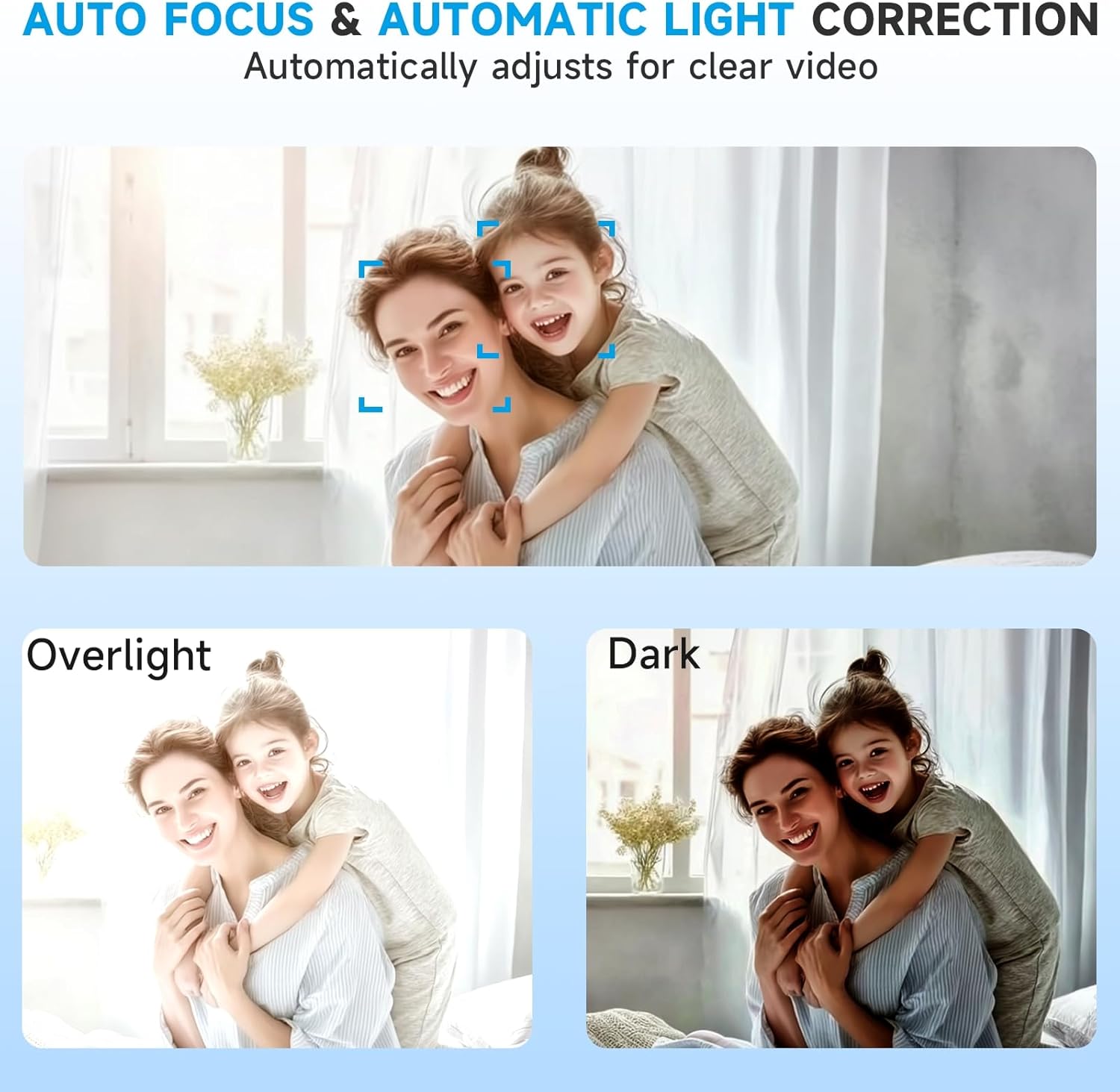 AOC 4k Webcam for PC with Microphone, Computer Camera with Noise Cancellation, Privacy Cover, 99° FOV, Plug & Play USB Webcam for Streaming, Conferencing, Zoom, Skype, Facetime, Laptop, PC, Skype - Image 3