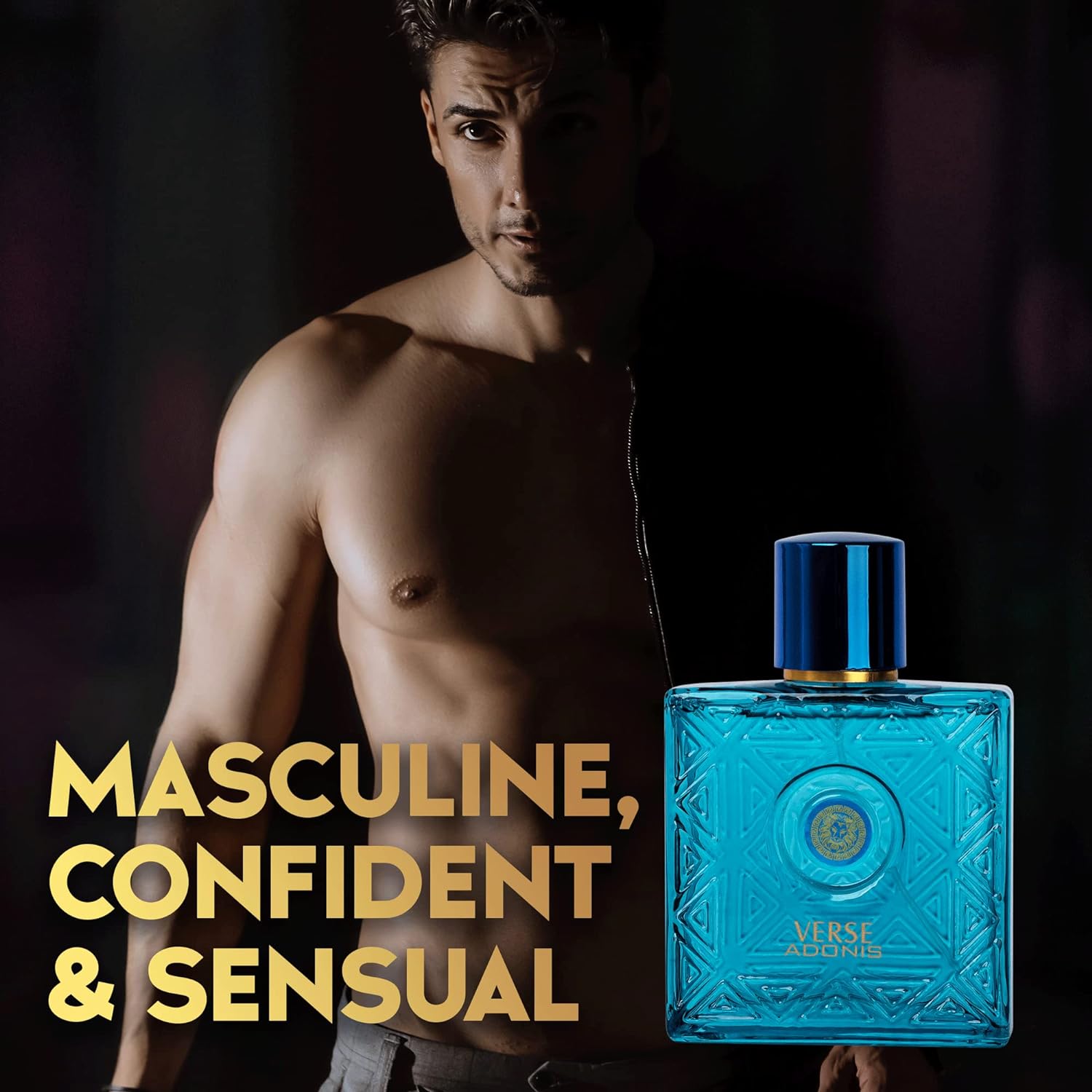 NovoGlow Verse Adonis Eau De Parfum for Men 3.4 Fl. Oz. 100ml Men's Perfume Refreshing Combination of Woody Floral & Fruity Scents - Masculine Scent Lasts All Day A Gift for Any Occasion - Image 7