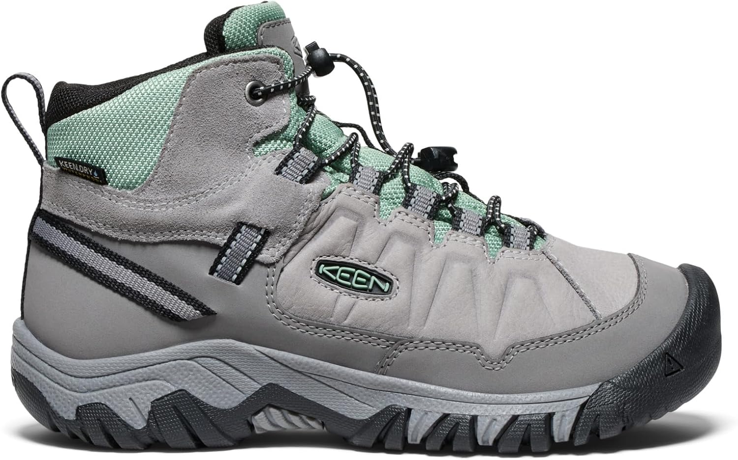 KEEN Unisex-Child Targhee 4 Mid Height Durable Comfortable Waterproof Hiking Boots - Image 2