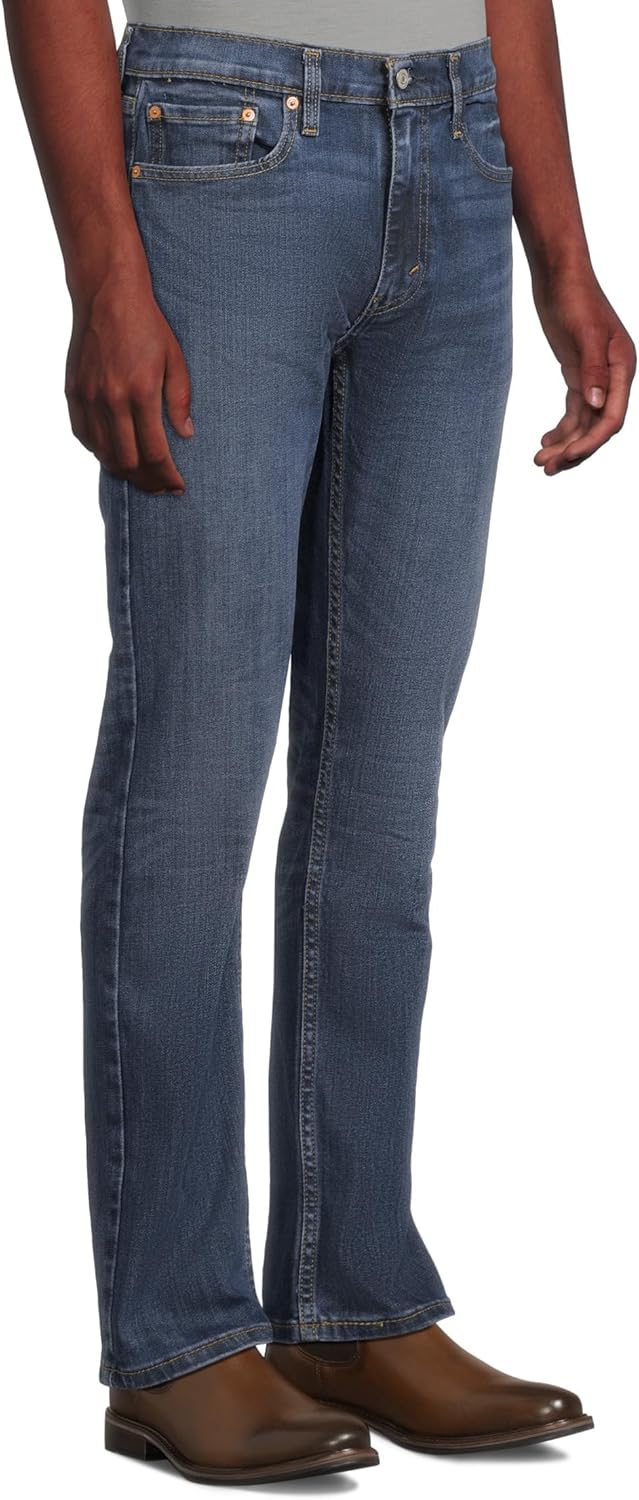 Levi's Men's 513 Slim Straight Jeans, (New) Tree Topper (Stretch), 32Wx30L Standard - Image 2