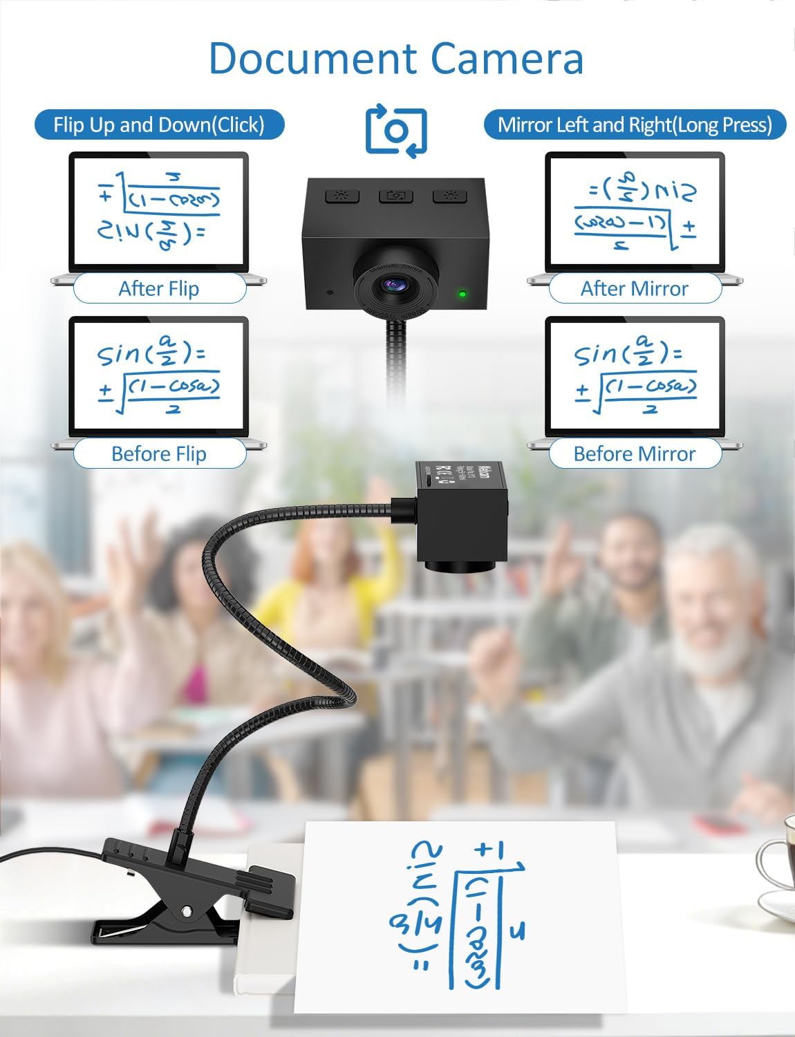 Webcam for PC, 1080P Streaming Camera, Web Camera for Desktop Computer/Laptop Webcam with Microphone, Plug and Play USB Web cam, Manual Focus, for Live Streaming, Video Calls, Meetings (black) - Image 5