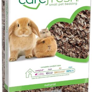 Carefresh 99% Dust-Free Natural Paper Small Pet Bedding with Odor Control, 14 L