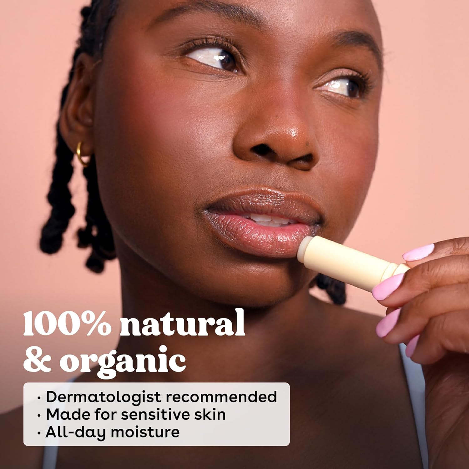 eos 100% Natural & Organic Lip Balm Trio- Vanilla Bean, Sweet Mint, & Strawberry Sorbet, Made for Sensitive Skin, Lip Care Products, 0.14 oz, 3-Pack - Image 3