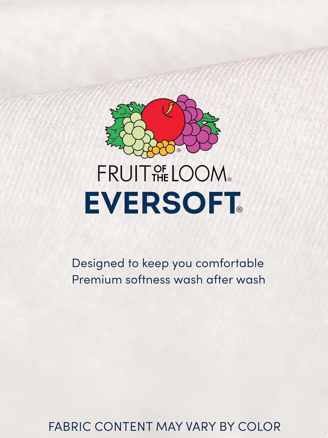 Fruit of The Loom Men's Crew Tee Undershirts, Moisture Wicking & Tag Free, Also Available in Big & Tall - Image 6