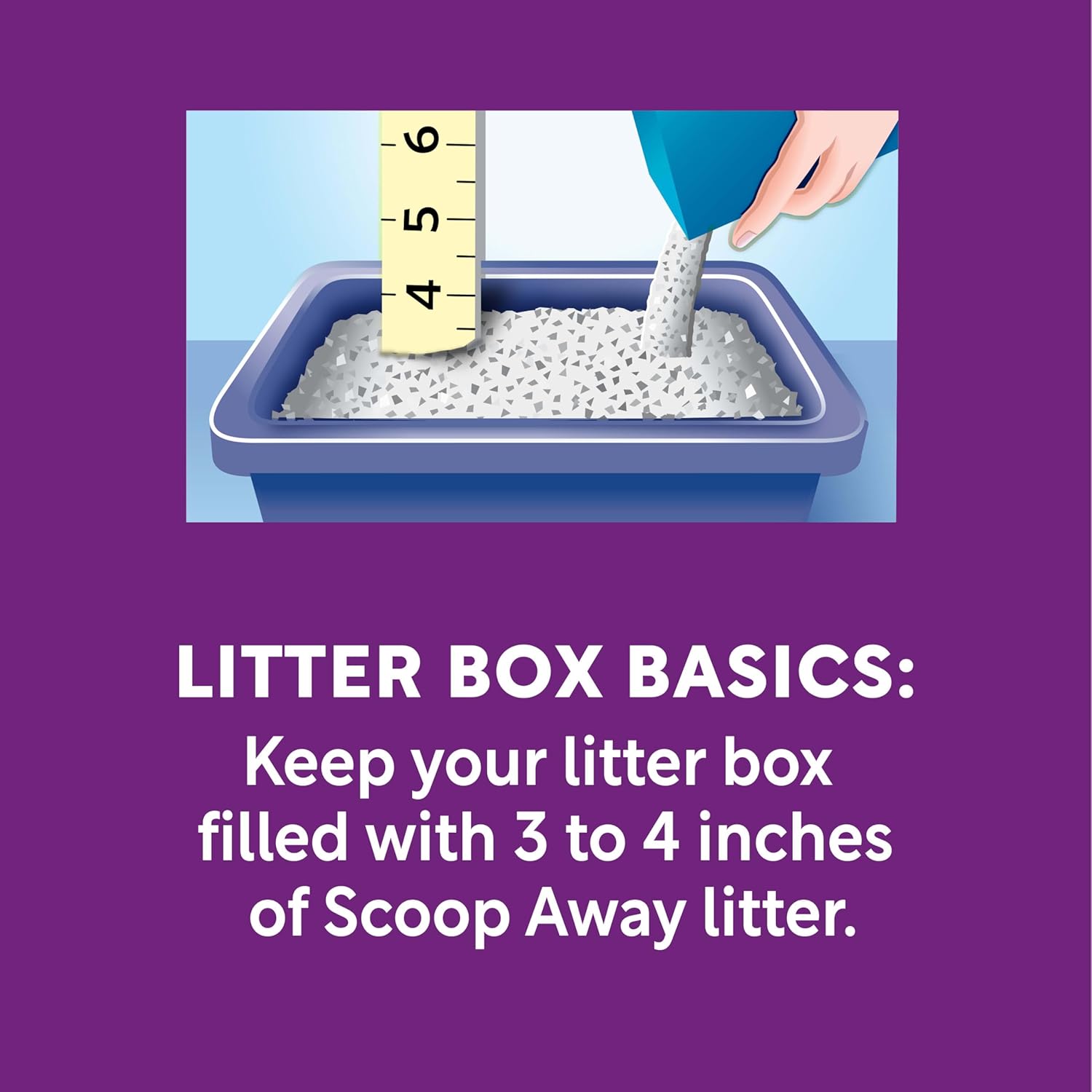 Scoop Away Advanced Multi-Cat Clumping Cat Litter, Meadow Fresh Scent, Pack of 2, 18.5 Pounds (Package May Vary) - Image 3