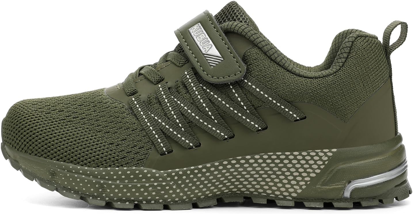 KUBUA Kids Sneakers for Boys Girls Running Tennis Shoes Lightweight Breathable Sport Athletic - Image 6