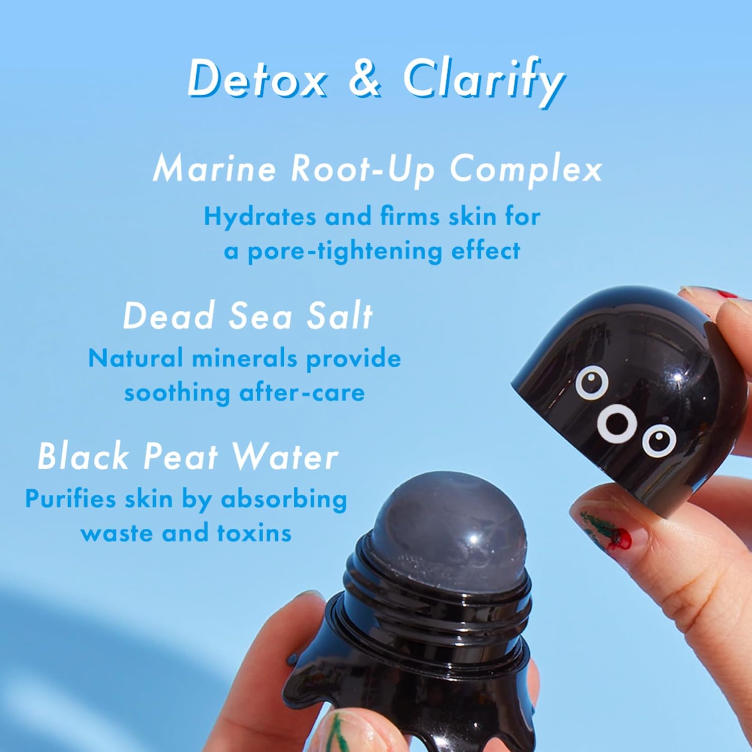 TONYMOLY Tako Pore Blackhead Remover Scrub Stick Charcoal & Dead Sea Salt Exfoliator for Blackheads, Whiteheads, Pore Cleansing & Oil Control, 0.8 oz - Image 7