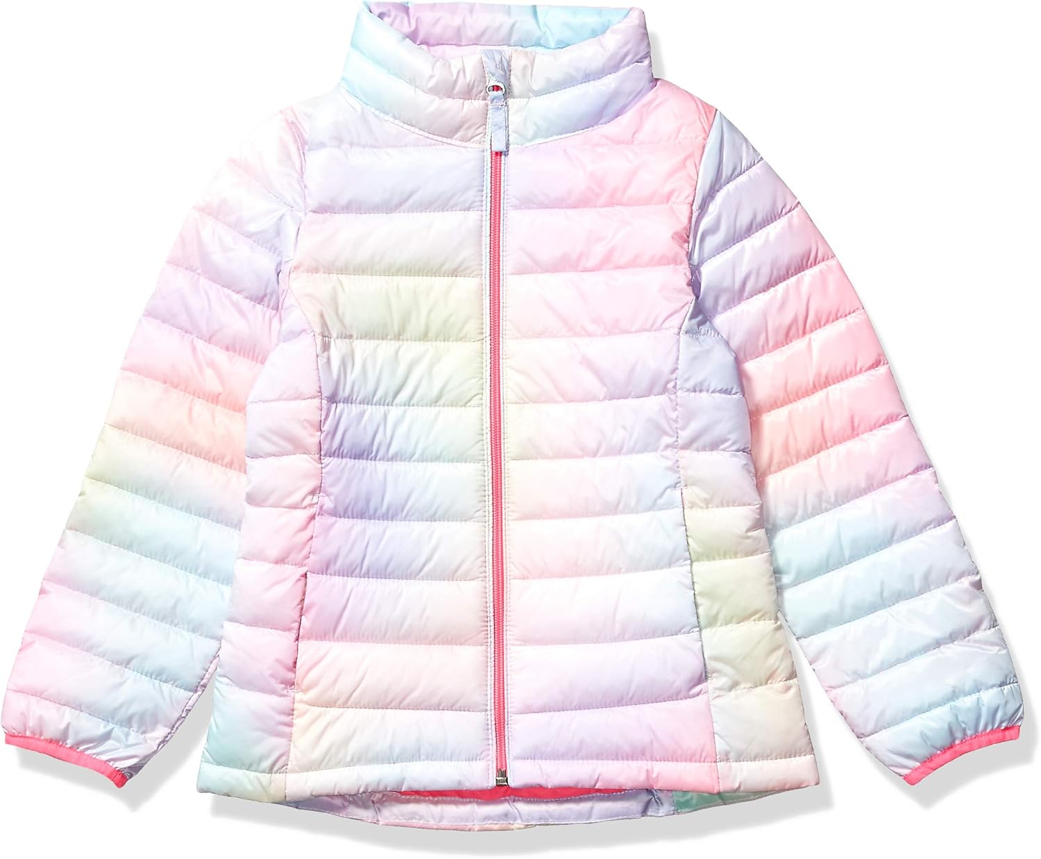 Amazon Essentials girls Light-weight Water-resistant Packable Mock Puffer Jackets