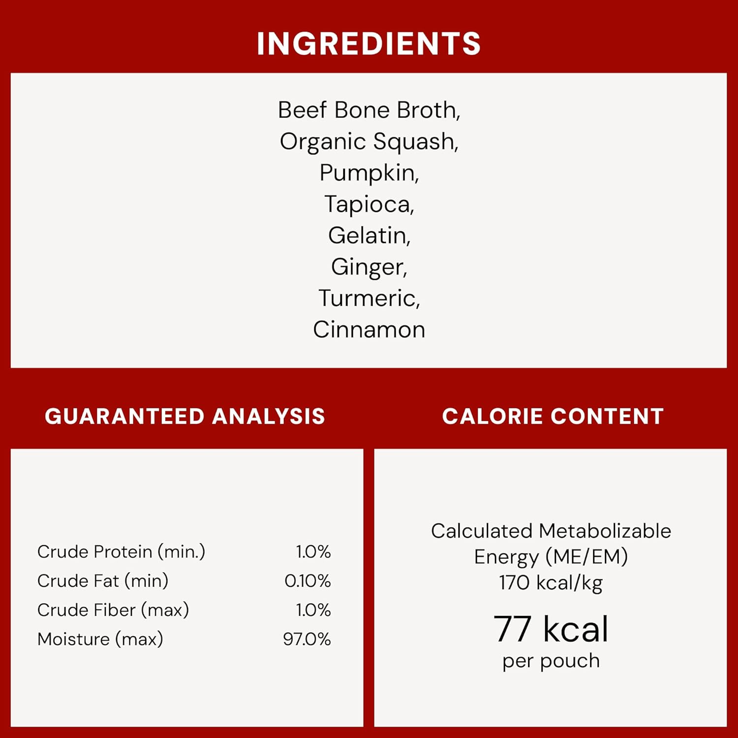 Stella & Chewy's Human-Grade Grass-Fed Beef Bone Broth for Dogs - Joint & Gut Health Liquid Food Topper with Collagen & Turmeric, 16 Fl Oz Resealable Pouch - Image 9