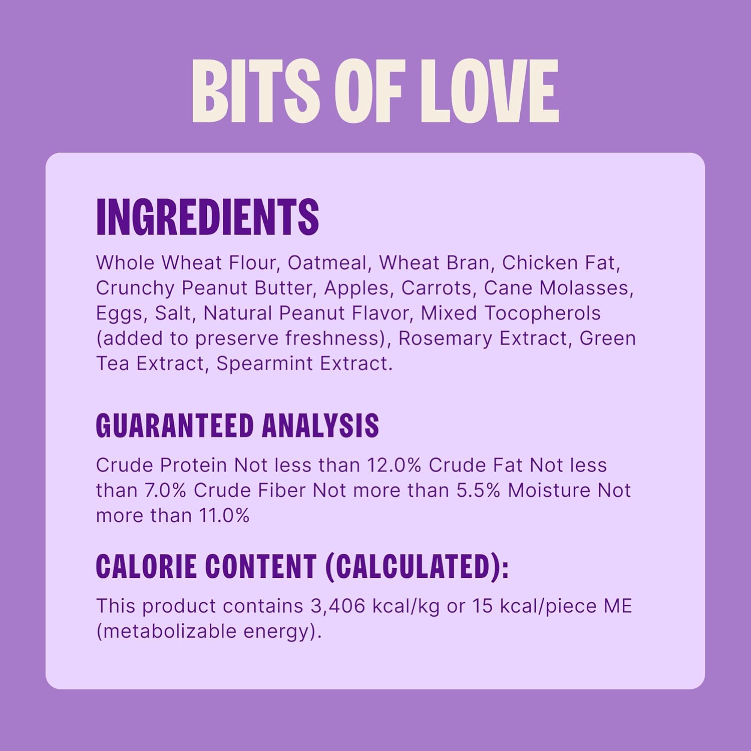 Wellness Old Mother Hubbard Bits of Love P-Nuttier Dog Biscuits, Natural Treats, Valentine's Day, Seasonal, Peanut Butter Flavor, 6 oz Bag - Image 6
