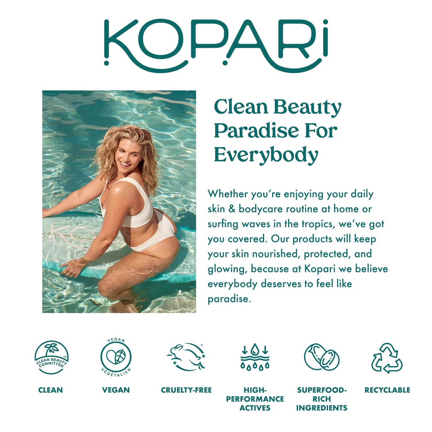 Kopari Ultra Restore Body Butter, Whipped Lightweight Formula, Hyaluronic Acid & Mango Seed Butter, Deep & Long-Lasting Moisture, Coconut 7.7 oz - Image 9