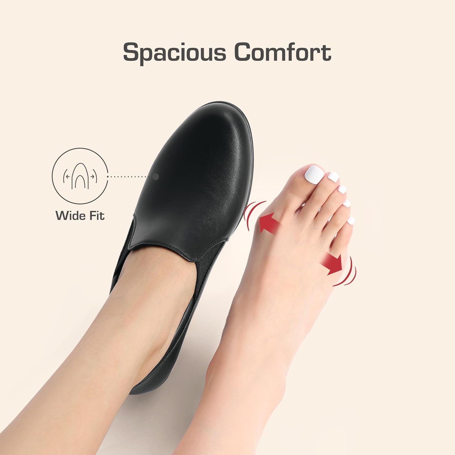 DREAM PAIRS Women's Low Chunky Block Heels Pumps Comfortable Slip-on Heeled Loafers Dress Work Shoes for Office Business LOLA - Image 8