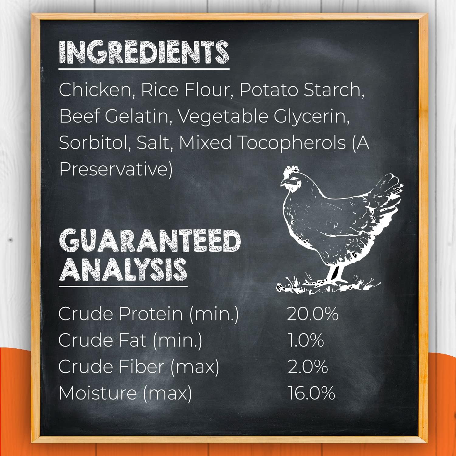 Canine Naturals Chicken Recipe Chew - Rawhide Free Dog Treats - Made From USA Raised Chicken - All-Natural and Easily Digestible - 10 Count of 5 Inch Stick - Image 3