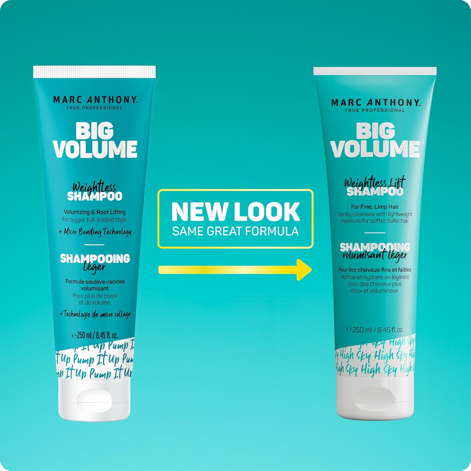 Marc Anthony Big Volume Hair Shampoo & Conditioner Set for Fine, Thin Hair - Lightweight Volumizing Shampoo & Conditioner for Gentle Cleansing - Frizz-Free & Sulfate-Free Hair Care Product - Image 7