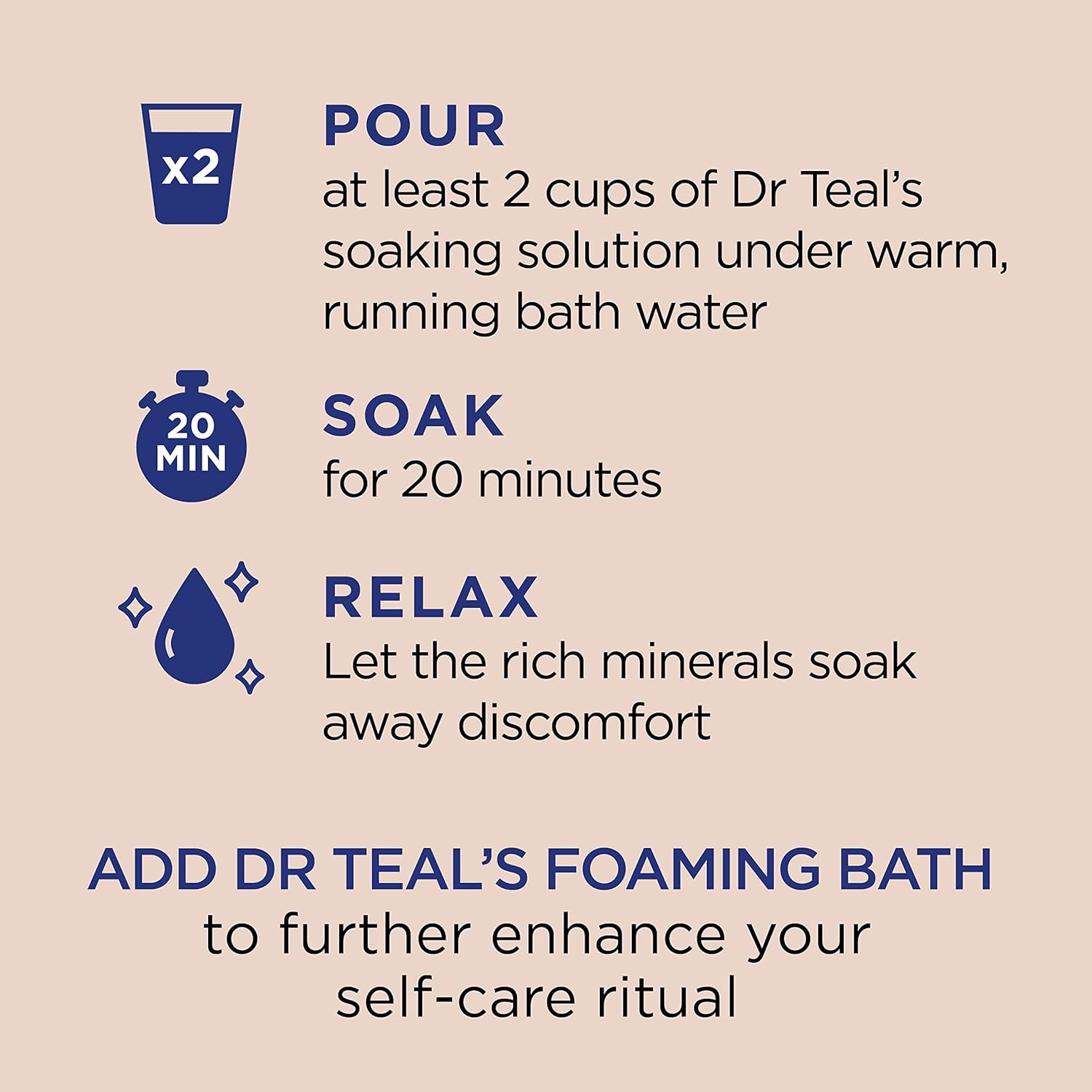 Dr Teal's Epsom Salt Magnesium Soak, Soften & Moisturize with Shea Butter & Almond Oil, 3 lbs - Image 5
