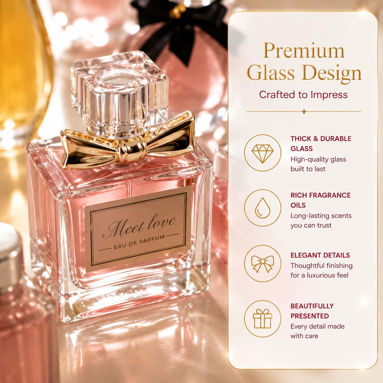 Mini Perfume Gift Set for Women – 12-Piece Floral & Citrus Fragrance Collection, Travel Size Body Spray Variety Pack with Heart-Shaped Display Box for Birthday & Holiday Gifts - Image 7