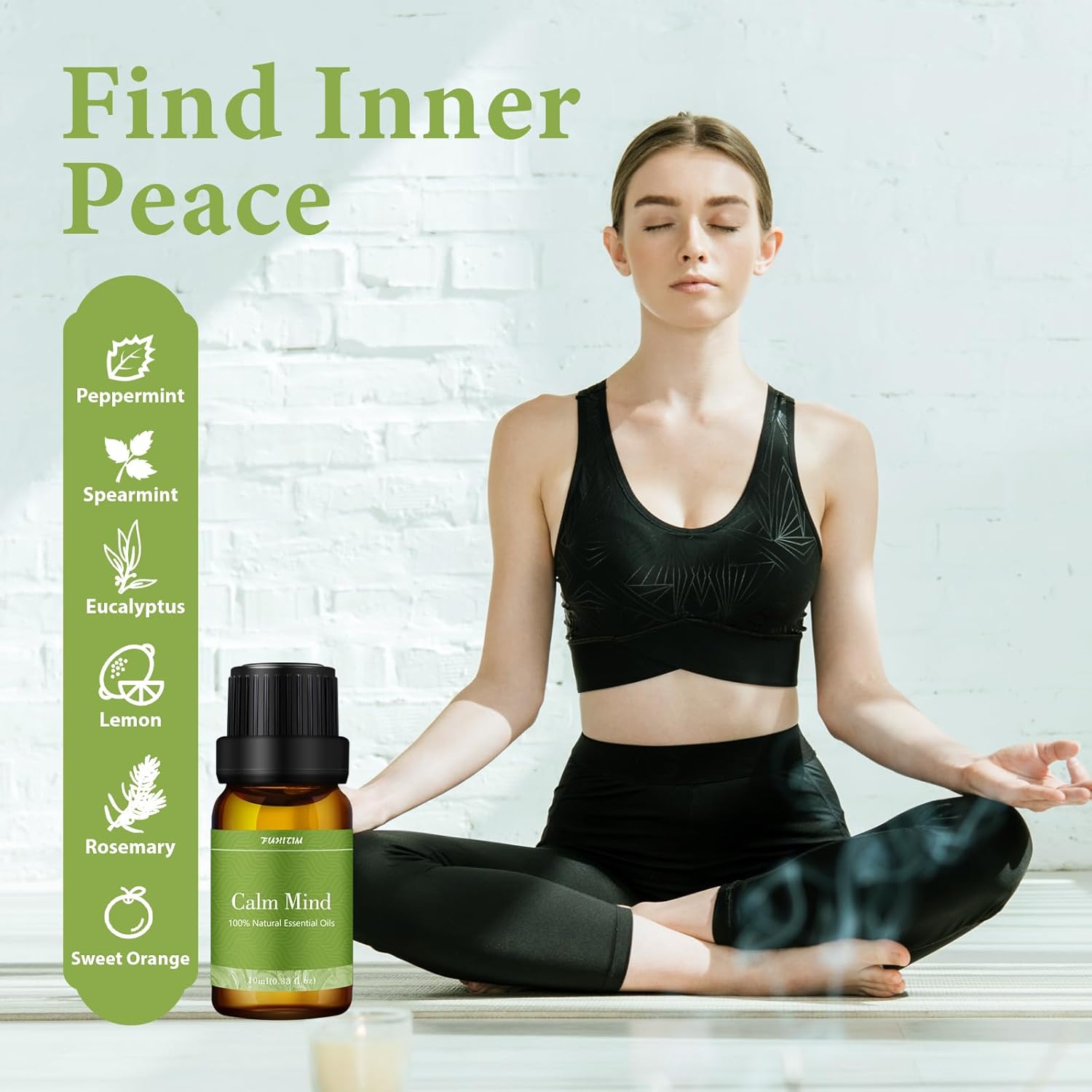 Essential Oils Blends Set for Diffusers for Home, Aromatherapy Diffuser Oil Scents - Calming, Sweet Dreams, Immunity, Relax, Mood, Fresh Air, Fragrance Oils for Diffusers, Massage, for Halloween6*10ML - Image 3