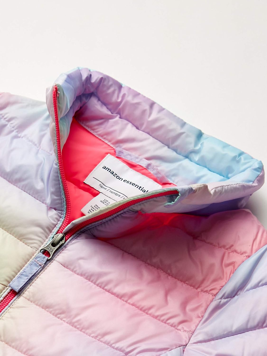 Amazon Essentials girls Light-weight Water-resistant Packable Mock Puffer Jackets - Image 2
