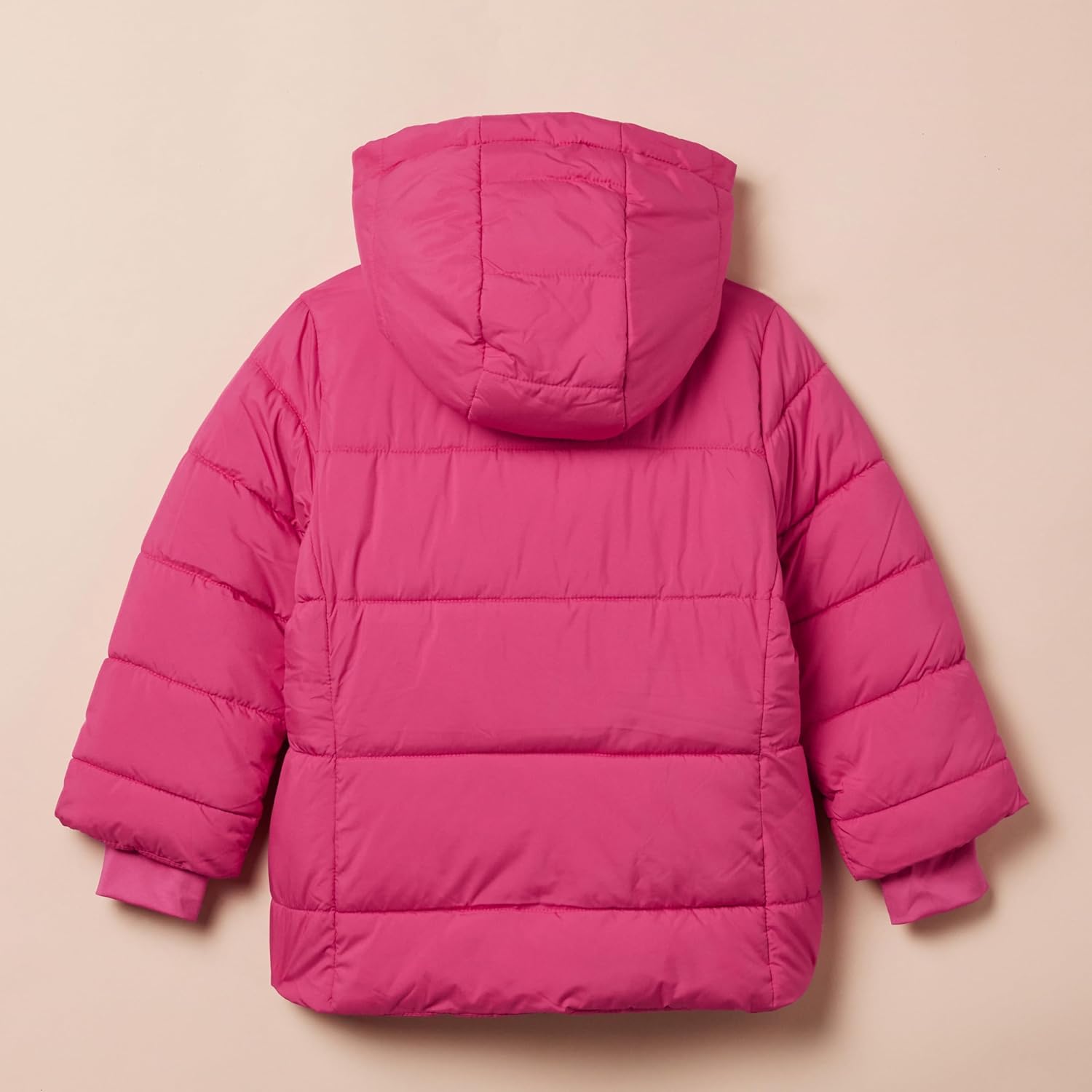 Amazon Essentials Girls and Toddlers' Heavyweight Hooded Puffer Coat, Water-Resistant - Image 3