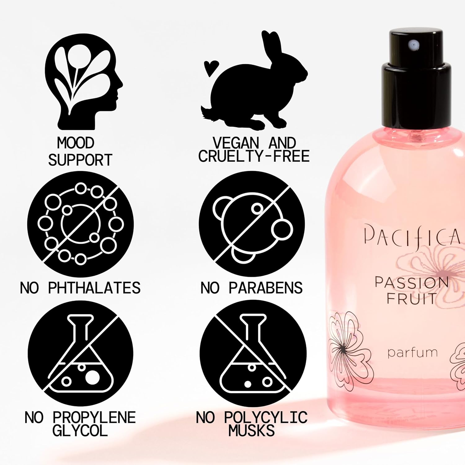 Pacifica Passion Fruit Perfume – Tropical Fruity Floral Clean Perfume for Women with Passionfruit, Pineapple & Vanilla, Vegan, Non-Toxic, Beachy Summer Scent (2 fl oz) - Image 4