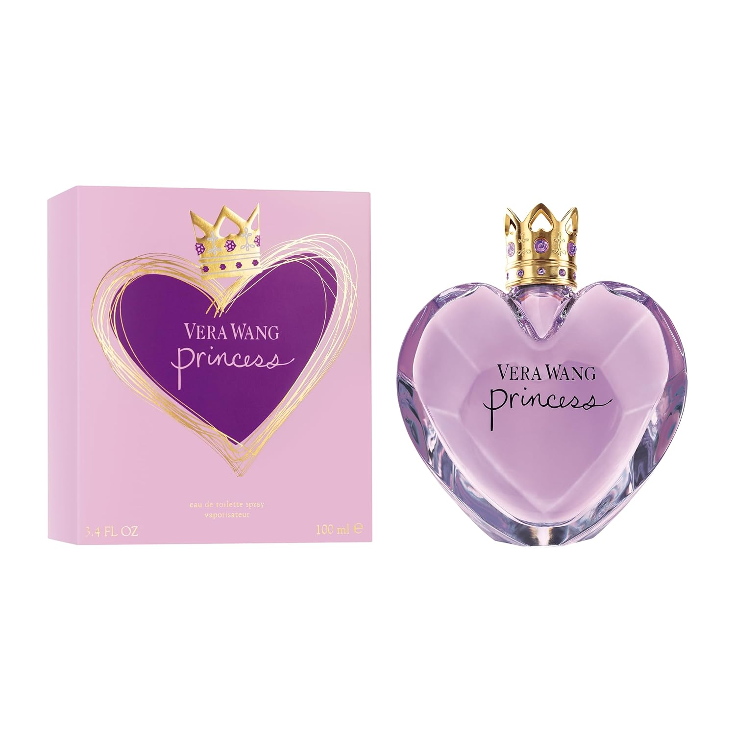 Vera Wang Princess by Vera Wang, Eau De Toilette Perfume for Women, 3.4 Fl Ounce - Image 6