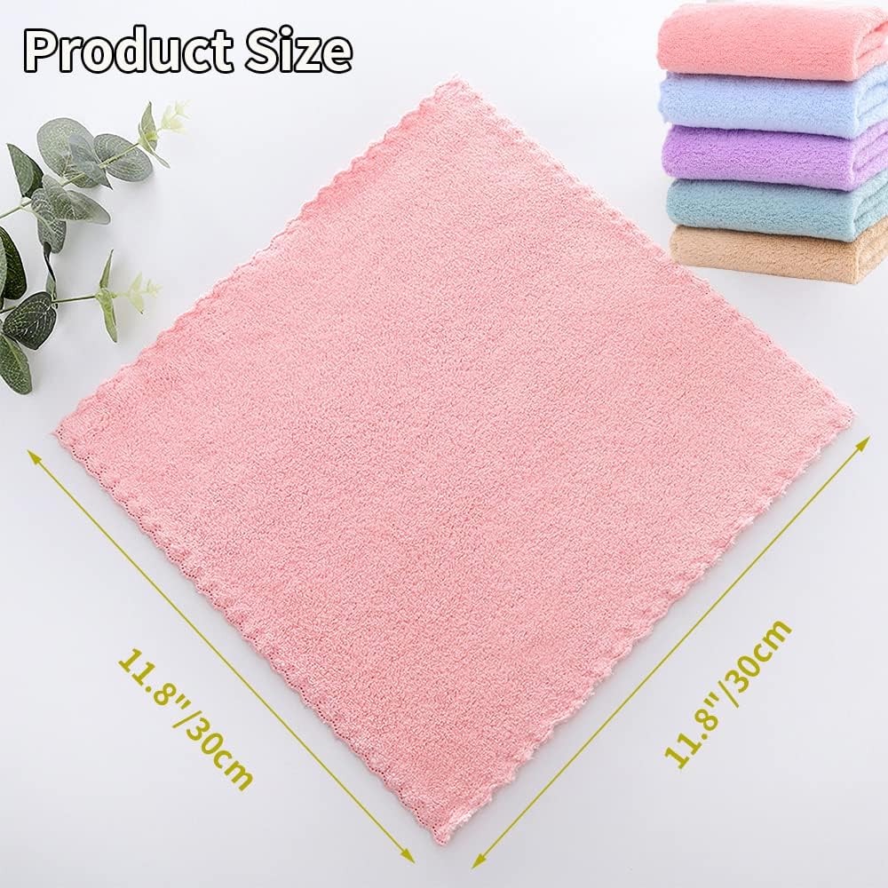 PODOO 5-Pack Reusable Guinea Pig Cage Liners - 11.8"x11.8" Absorbent Fleece Bedding Mats,Machine-Washable Small Animal Pads for Hamsters/Rabbits/Chinchillas (Multi-Color) - Image 2