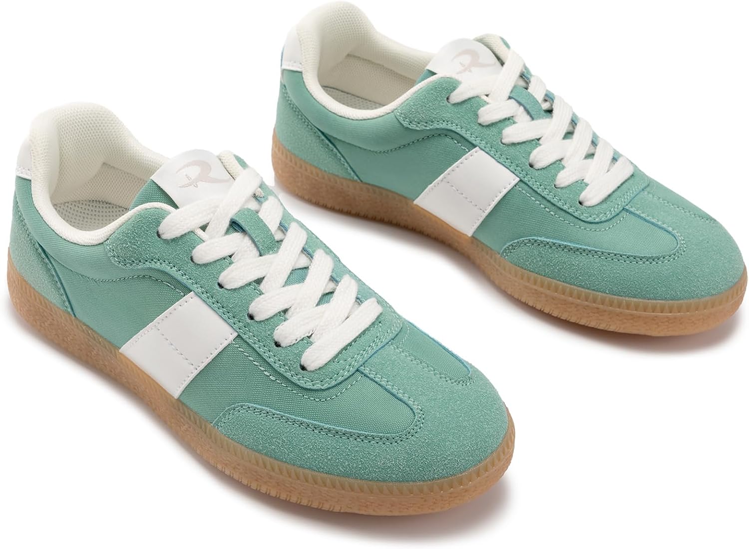 Rihero Women's Fashion Sneakers Comfortable Walking Shoes Casual Lace-Up Non Slip Sneakers - Image 4