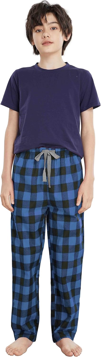HiddenValor Big Boys Cotton Pajama Lounge Pants With Pockets - Image 2