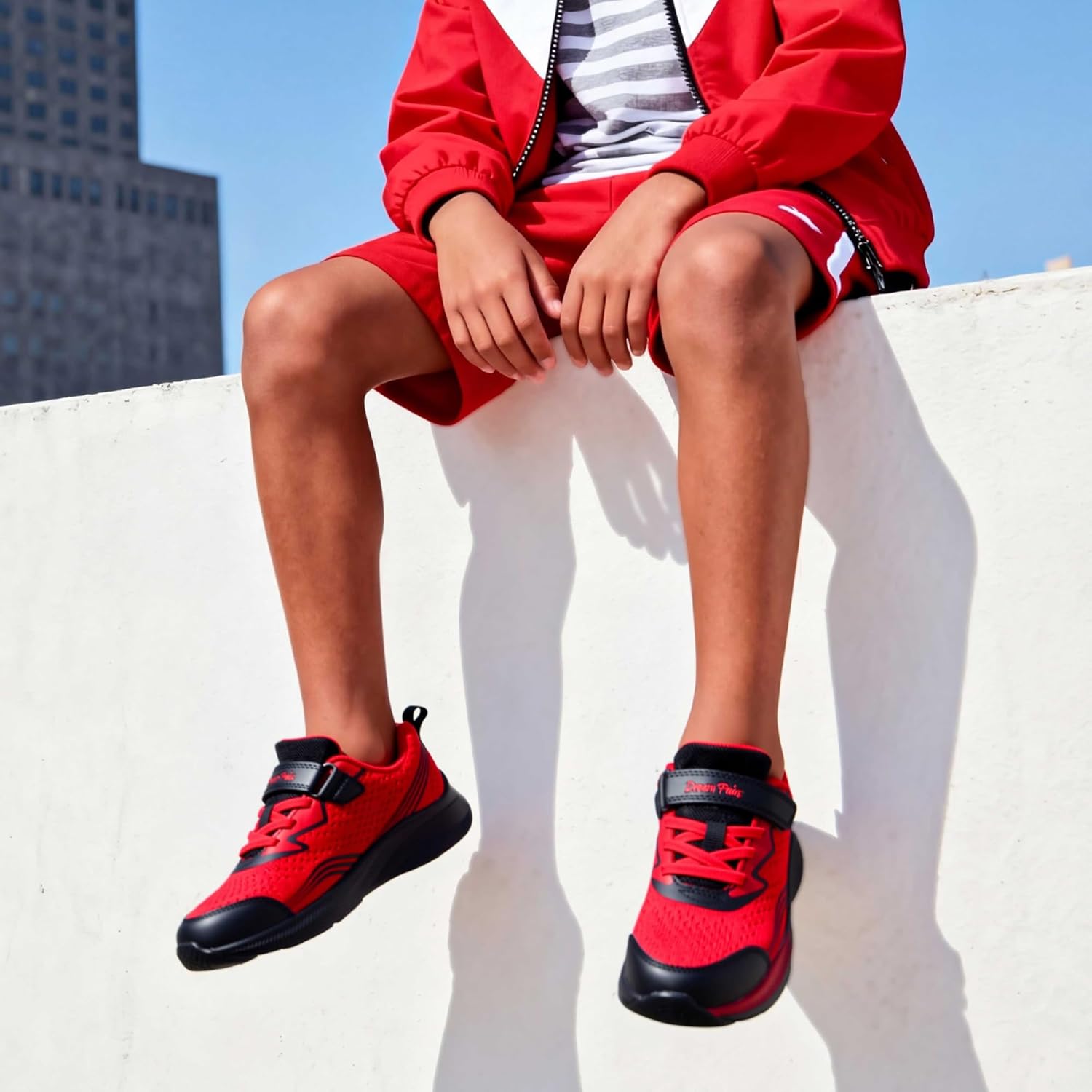 DREAM PAIRS Boys Girls Shoes Kids Tennis Sneakers Athletic Running Walking School Gym Lightweight Footwear for Little/Big Kid - Image 2