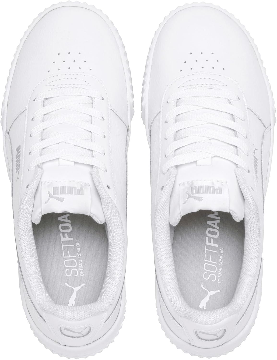 PUMA Women's Carina Leather Sneaker - Image 6
