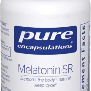 Pure Encapsulations Melatonin-SR – Extended Release Melatonin – Supports Restful Sleep* – Sleep Supplement – Gluten Free & Vegan – 60 Capsules