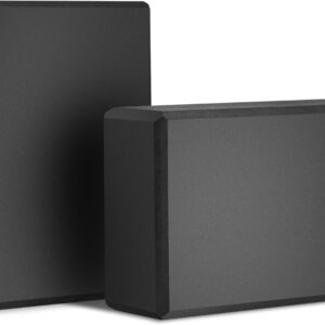 KEEP Yoga Block, High-Density EVA Foam 2 Pack Yoga Block with Non-Slip Textured Surface, Supportive, Lightweight – Ideal for Yoga